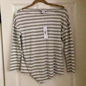 Joan Vass size Small Cotton Top - New With Tags
